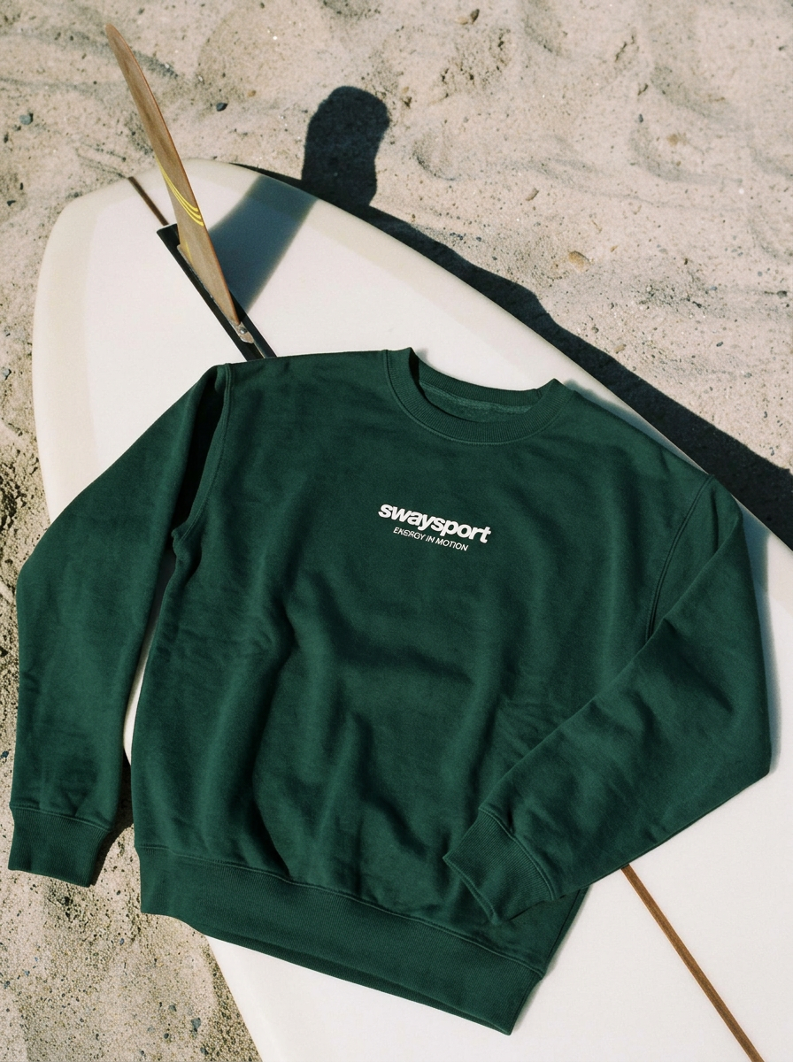 WIMBLEDON ICON CREWNECK